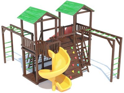 Детская игровая площадка серия D модель 1
