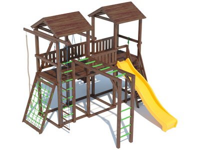 Детский игровой комплекс для улицы серия D1 модель 1