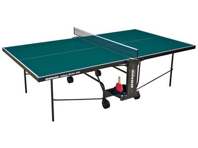 Теннисный стол INDOOR ROLLER 600 (Зеленый/Синий)